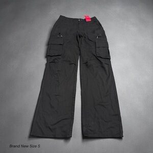 Emmiol Black Cargo Pants